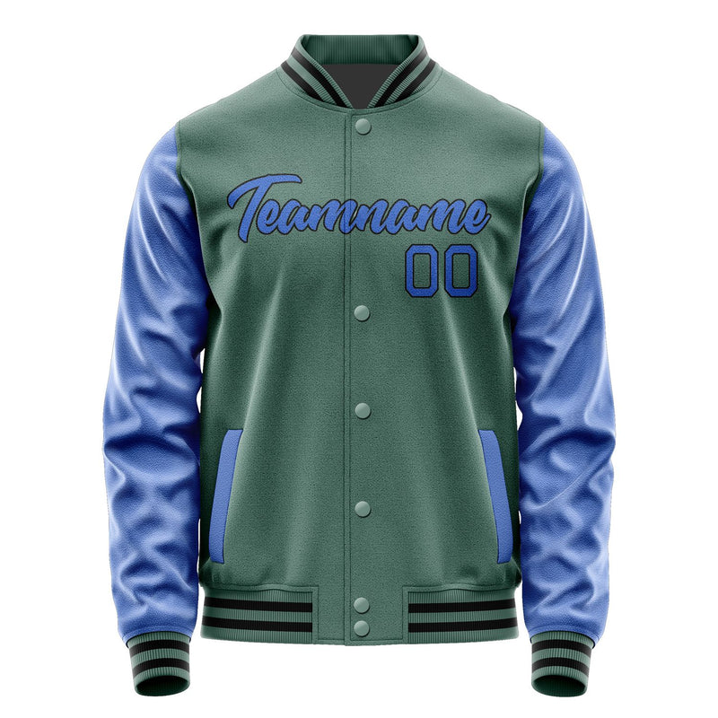 Maßgeschneidertes Blaugrün Himmelblau Jacke JA2727092717B21709