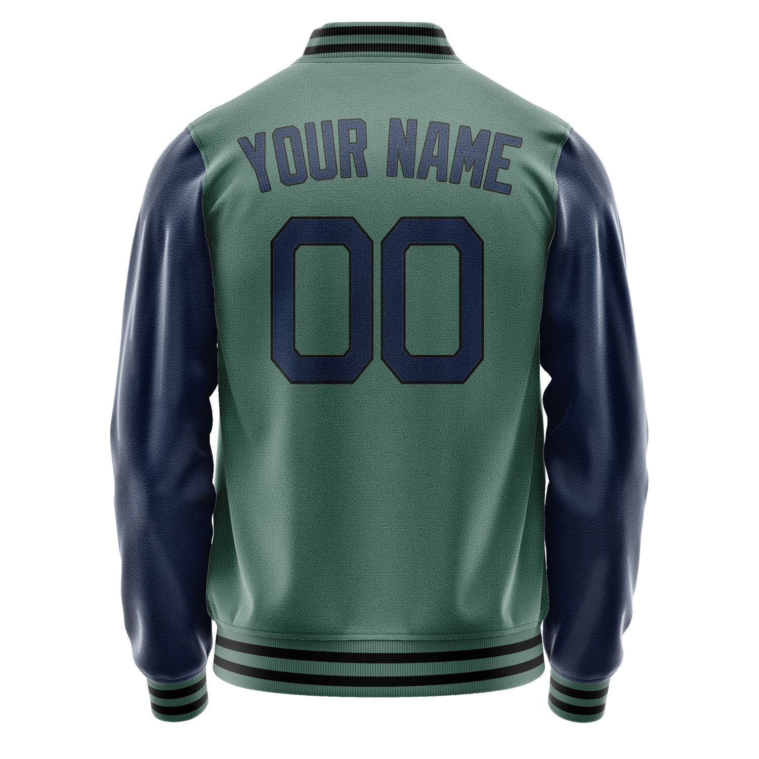 Maßgeschneidertes Blaugrün Marineblau Jacke JA2727102717B21710
