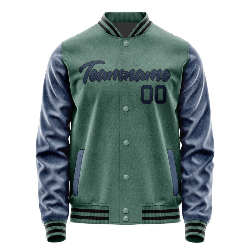 Maßgeschneidertes Blaugrün Marineblau Jacke JA2727102717B21710