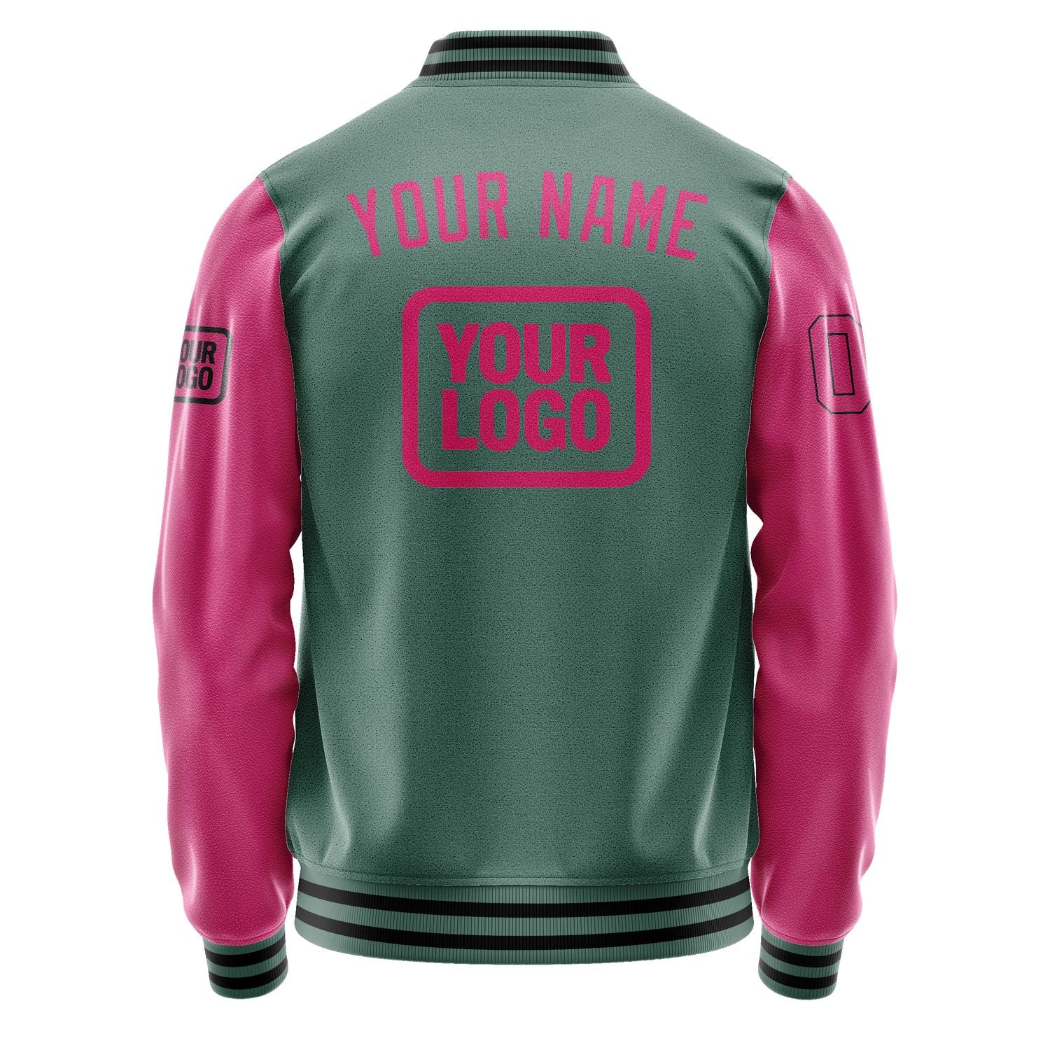 Maßgeschneidertes Blaugrün Rosarot Jacke JA272713271717131317