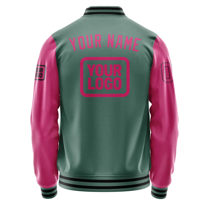 Maßgeschneidertes Blaugrün Rosarot Jacke JA272713271717131317