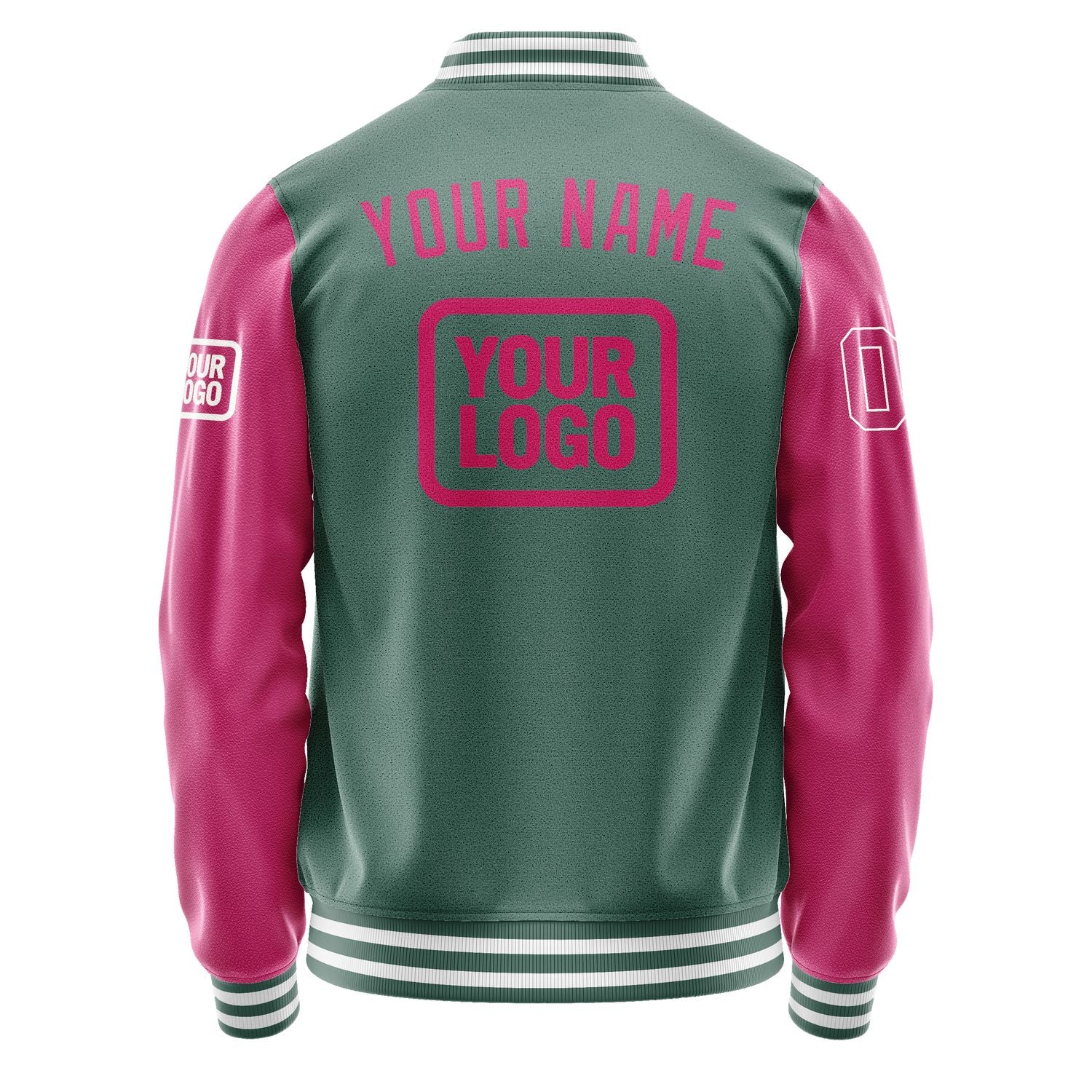 Maßgeschneidertes Blaugrün Rosarot Jacke JA272713271818131318