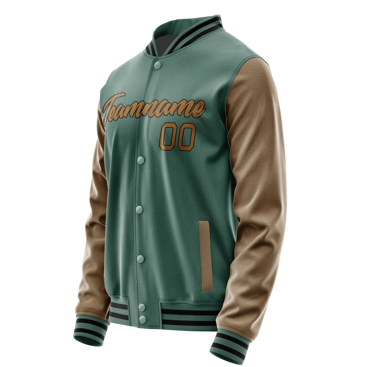 Maßgeschneidertes Blaugrün Khaki Jacke JA2727222717B21722