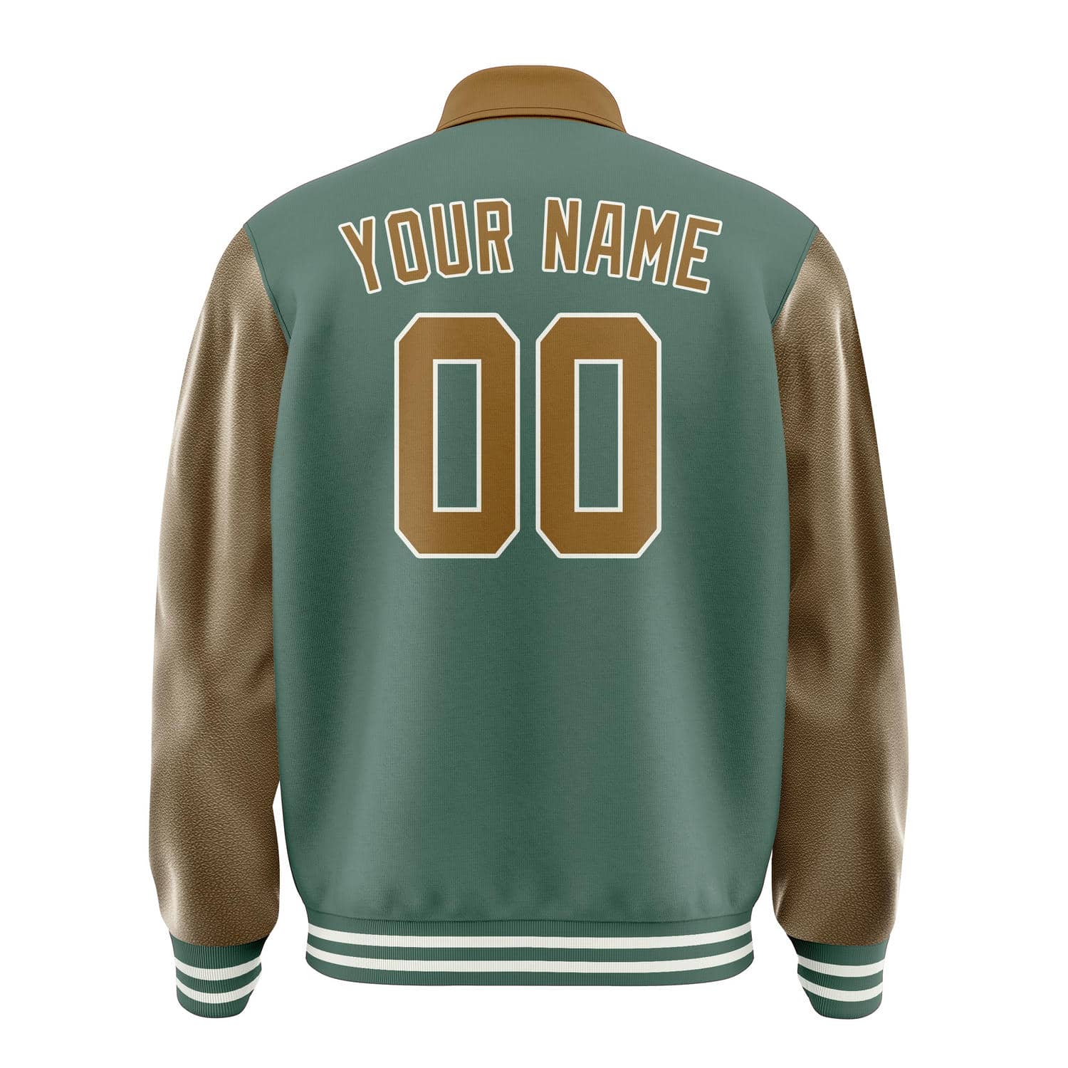 Maßgeschneidertes Blaugrün Khaki Jacke