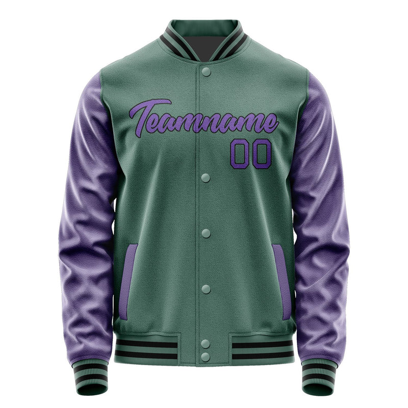 Maßgeschneidertes Blaugrün Lavendel Jacke JA2727232717B21723