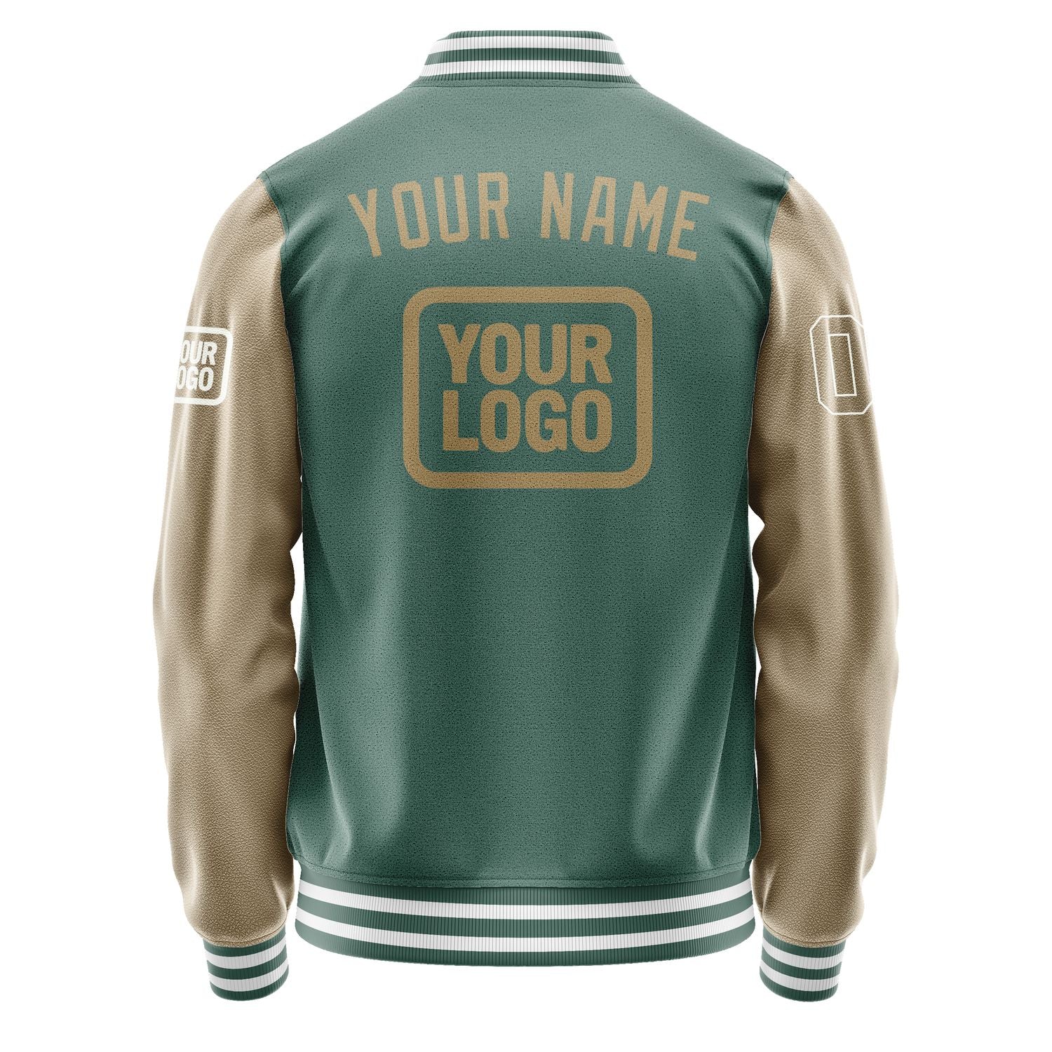 Maßgeschneidertes Blaugrün Hellkhaki Jacke JA272725271818252518
