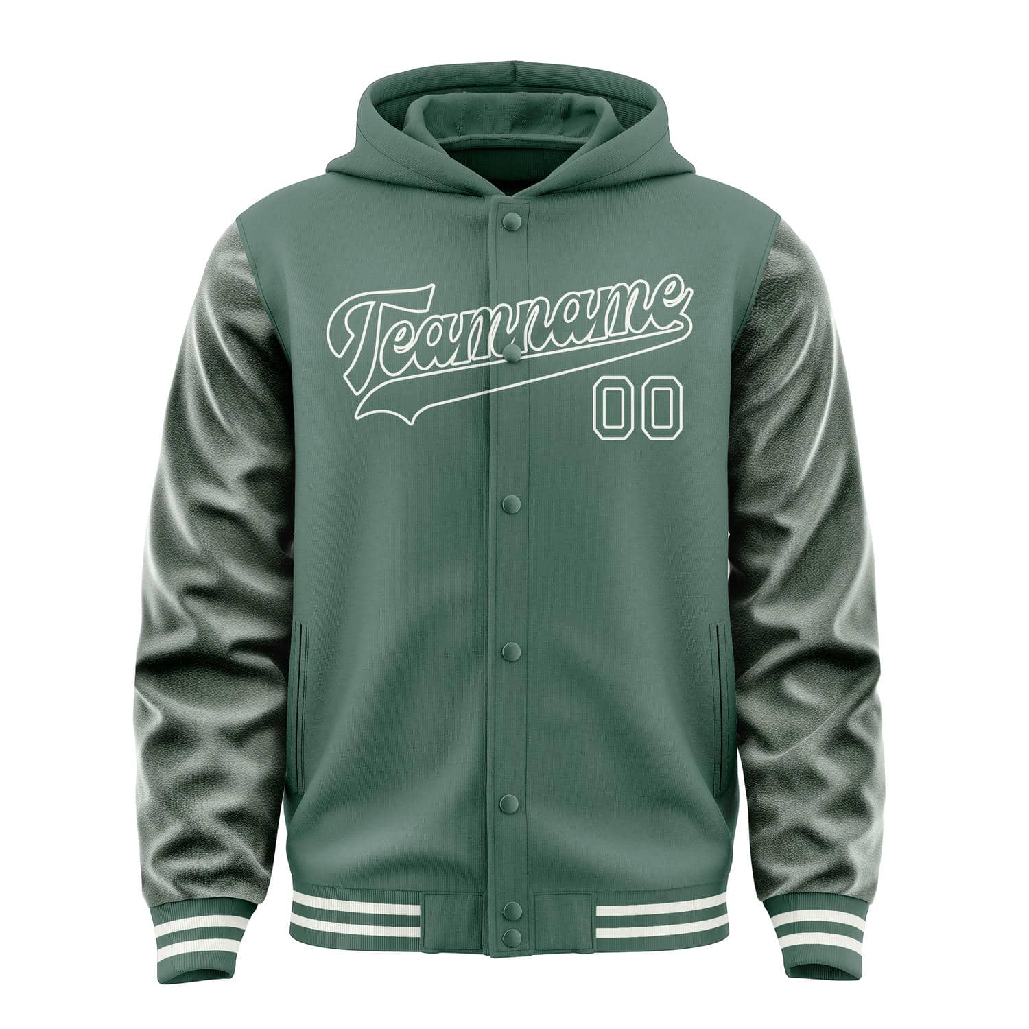 Maßgeschneidertes Blaugrün Blaugrün Jacke