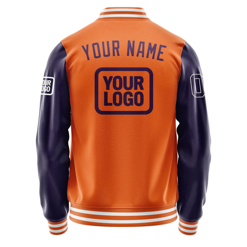 Maßgeschneidertes Orange Lila Jacke JA282807281818070718