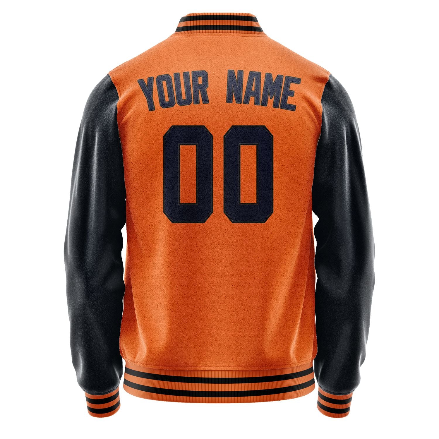 Maßgeschneidertes Orange Stahlblau Jacke JA2828112817B31711