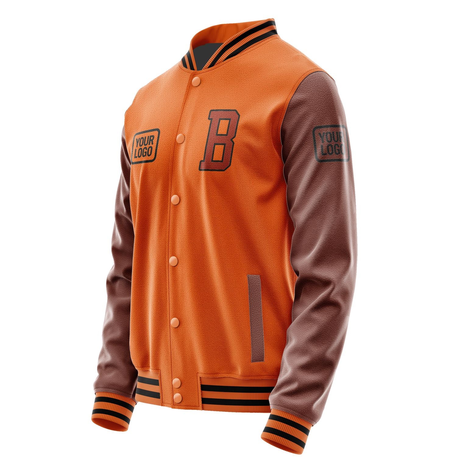 Maßgeschneidertes Orange Korallenrot Jacke JA282816281717161617