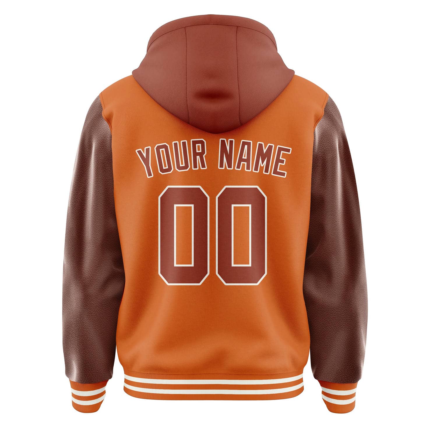 Maßgeschneidertes Orange Korallenrot Jacke