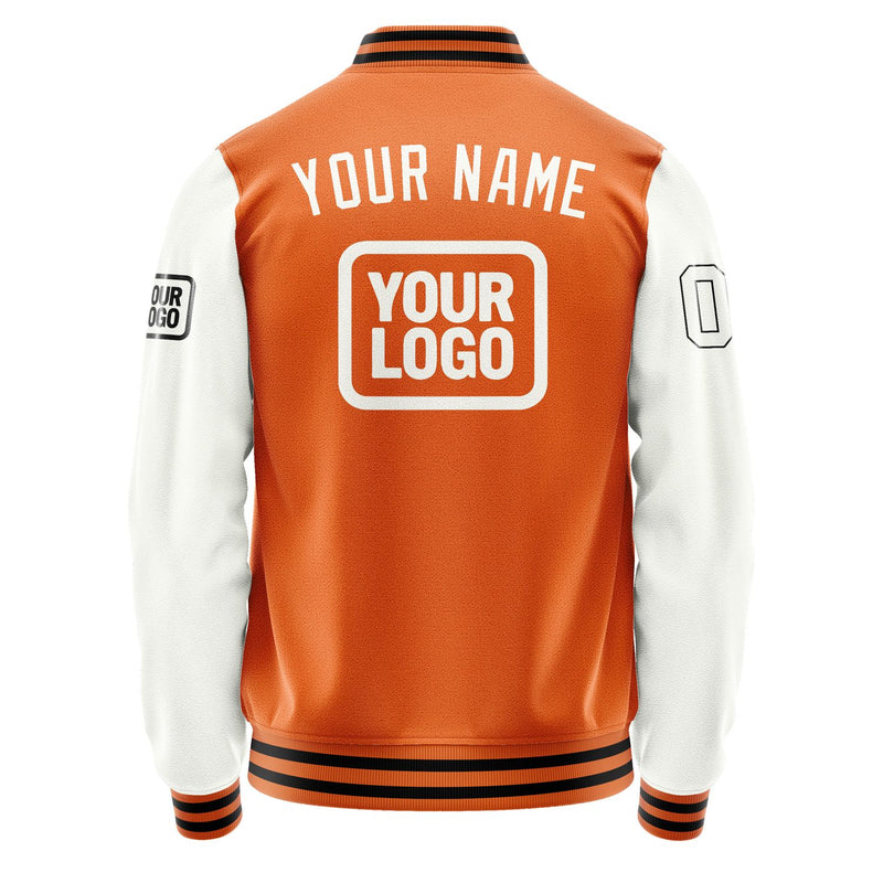Maßgeschneidertes Orange Weiß Jacke JA282818281717181817