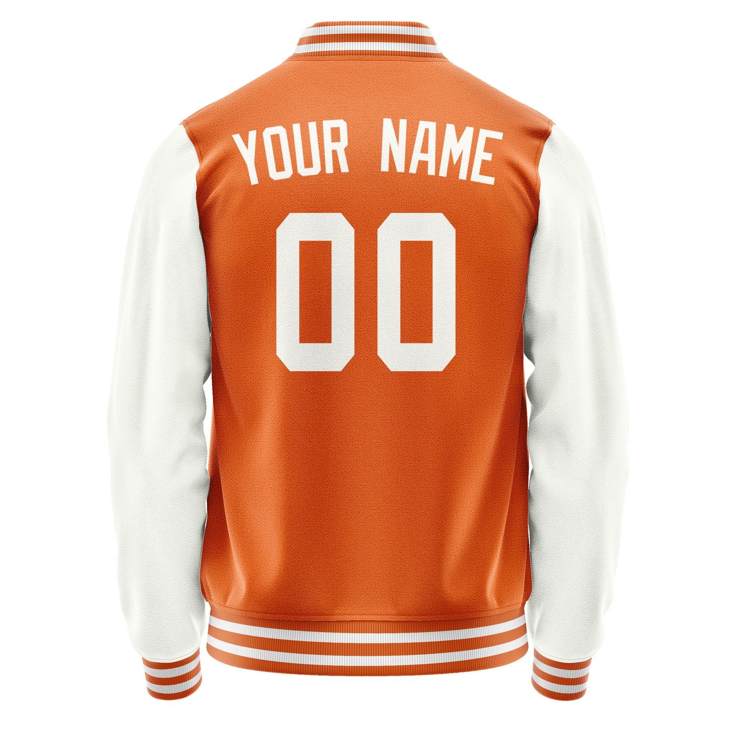 Maßgeschneidertes Orange Weiß Jacke JA2828182818B31818