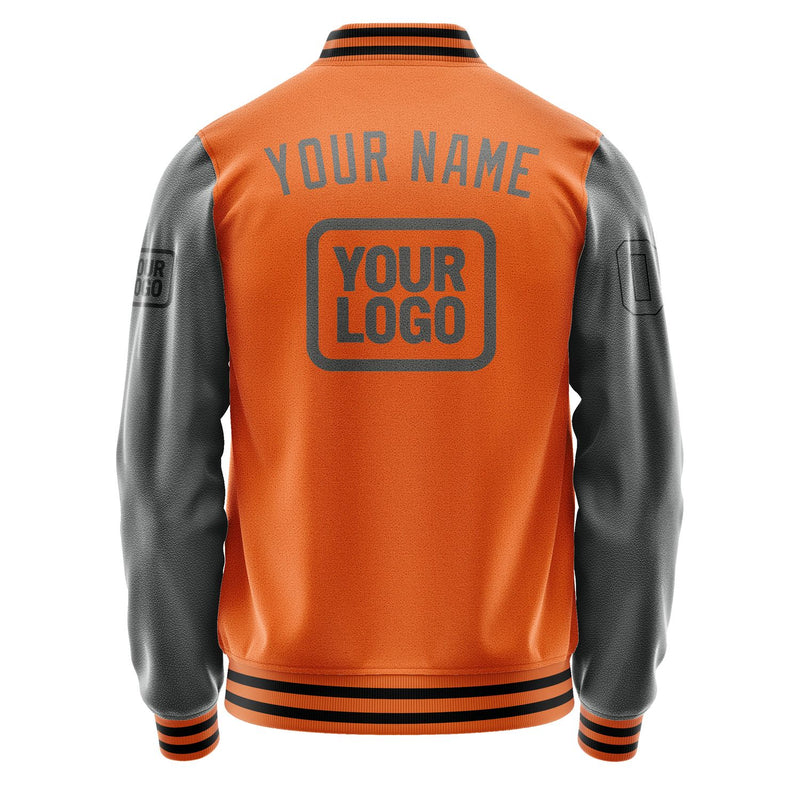 Maßgeschneidertes Orange Dunkelgrau Jacke JA282820281717202017
