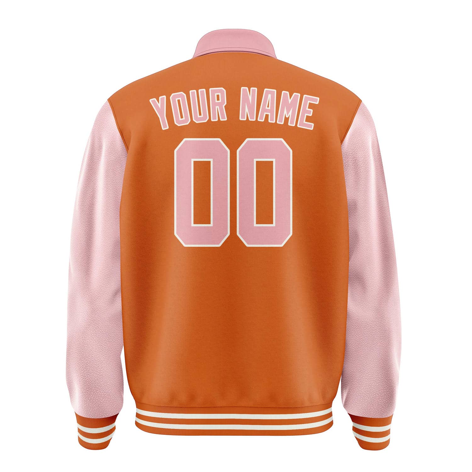 Maßgeschneidertes Orange Rosa Jacke