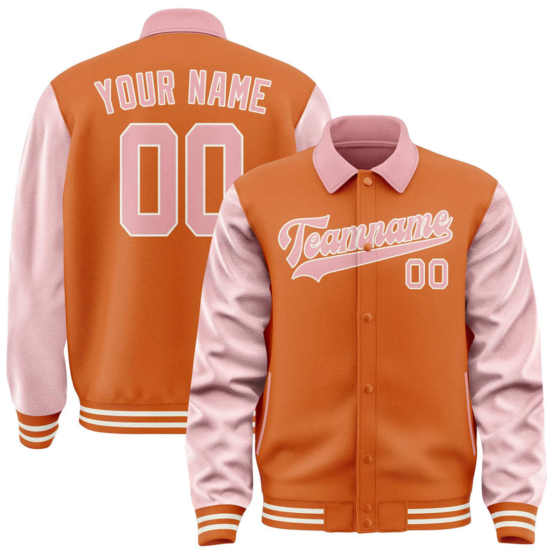 Maßgeschneidertes Orange Rosa Jacke JA282821281818212118
