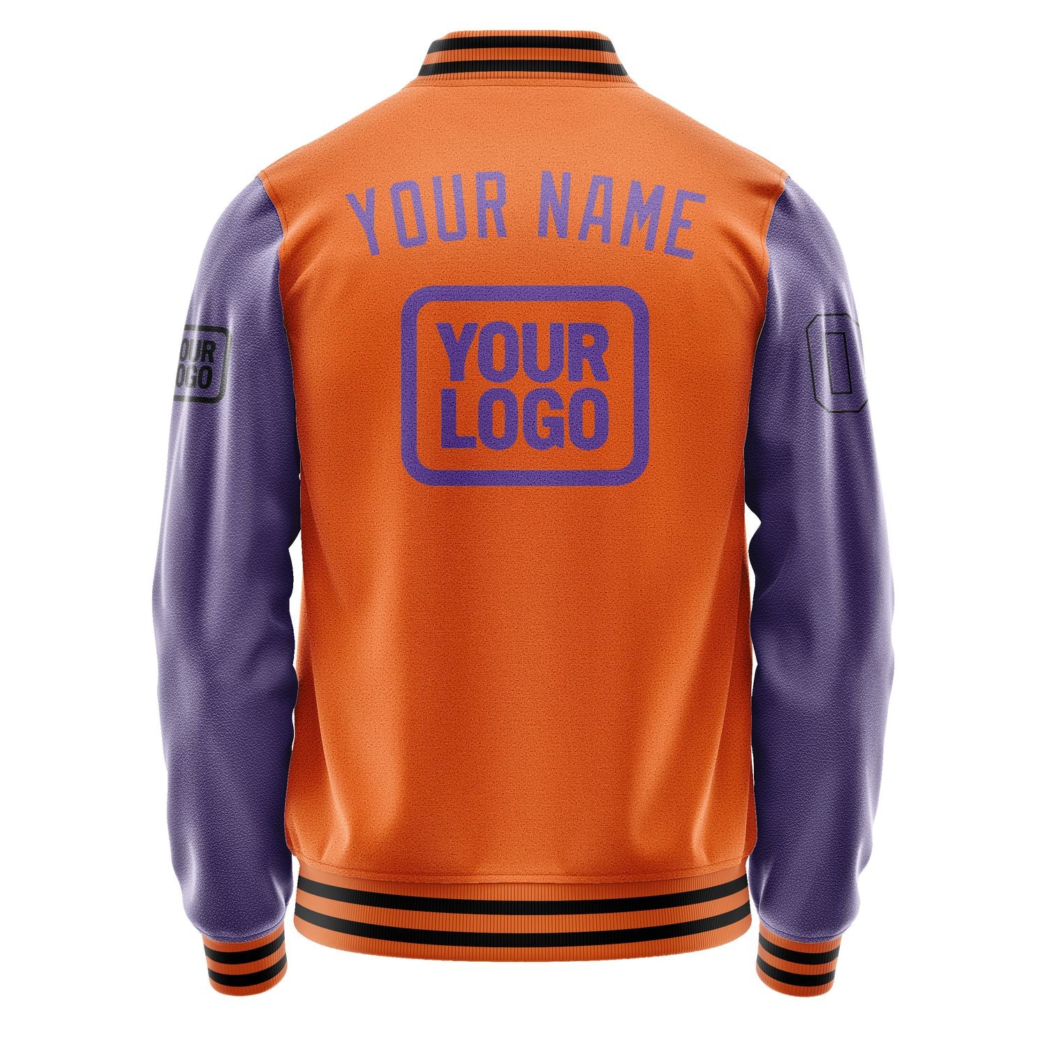 Maßgeschneidertes Orange Lavendel Jacke JA282823281717232317