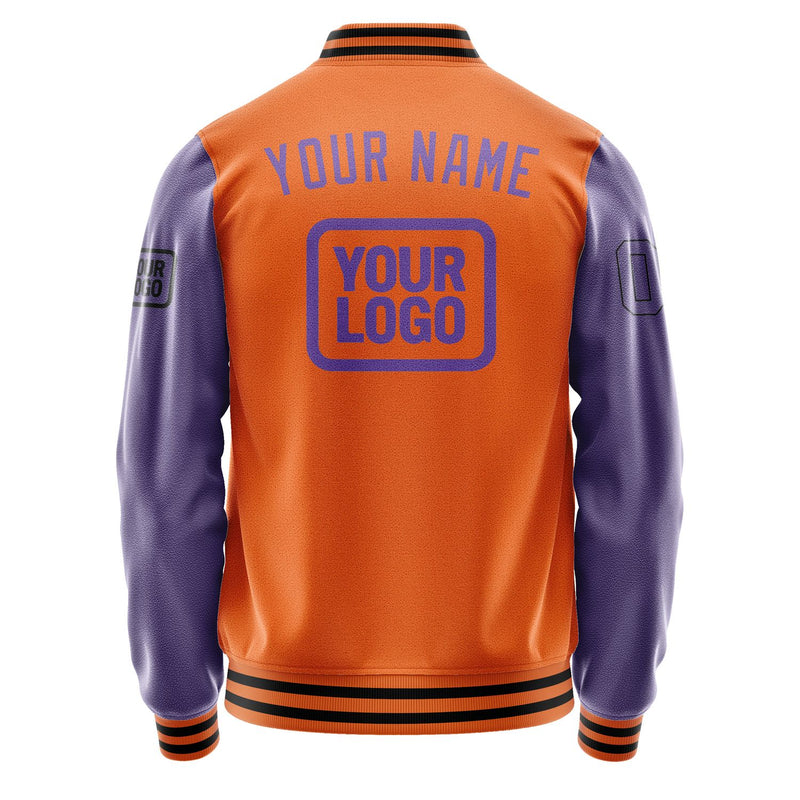 Maßgeschneidertes Orange Lavendel Jacke JA282823281717232317