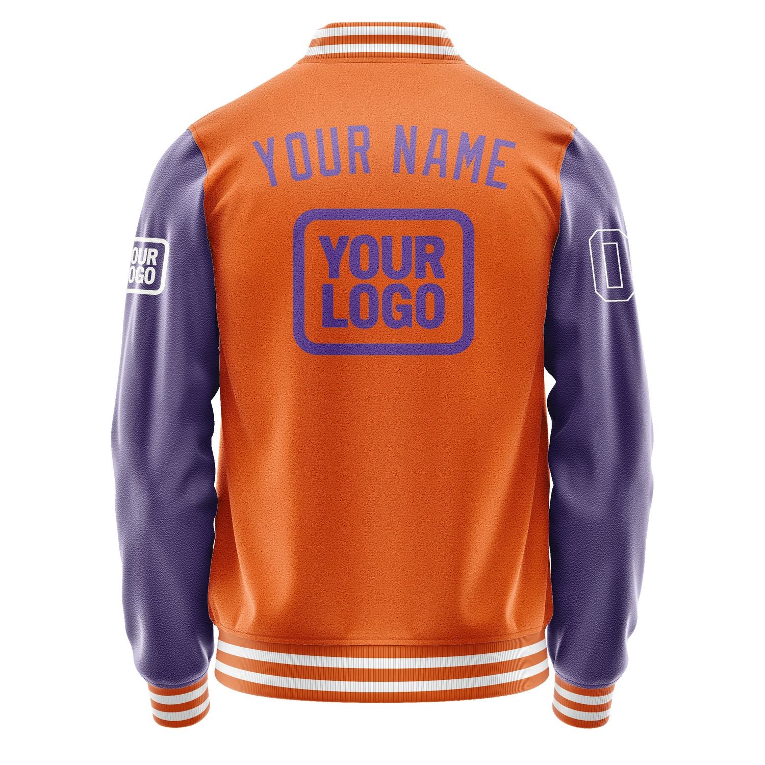 Maßgeschneidertes Orange Lavendel Jacke JA282823281818232318