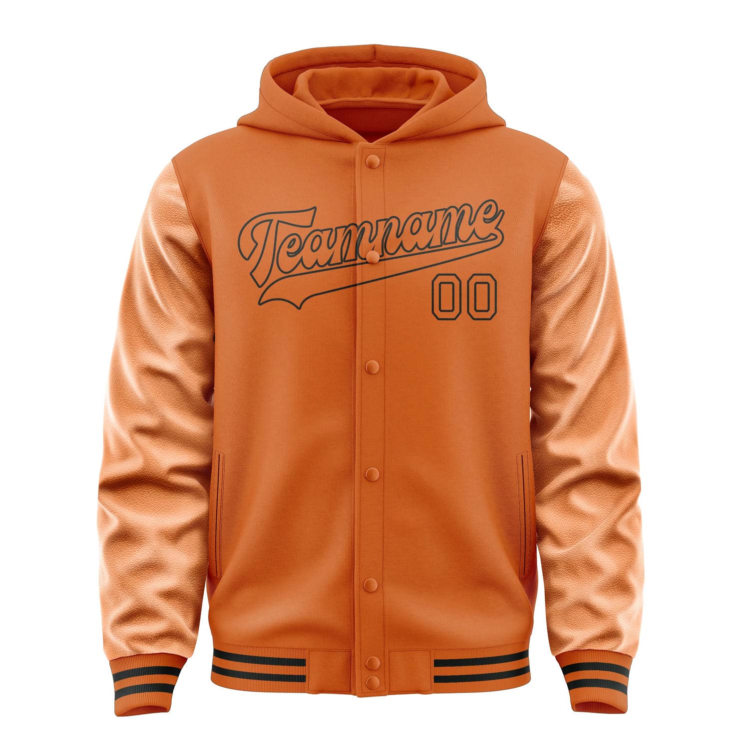 Maßgeschneidertes Orange Orange Jacke