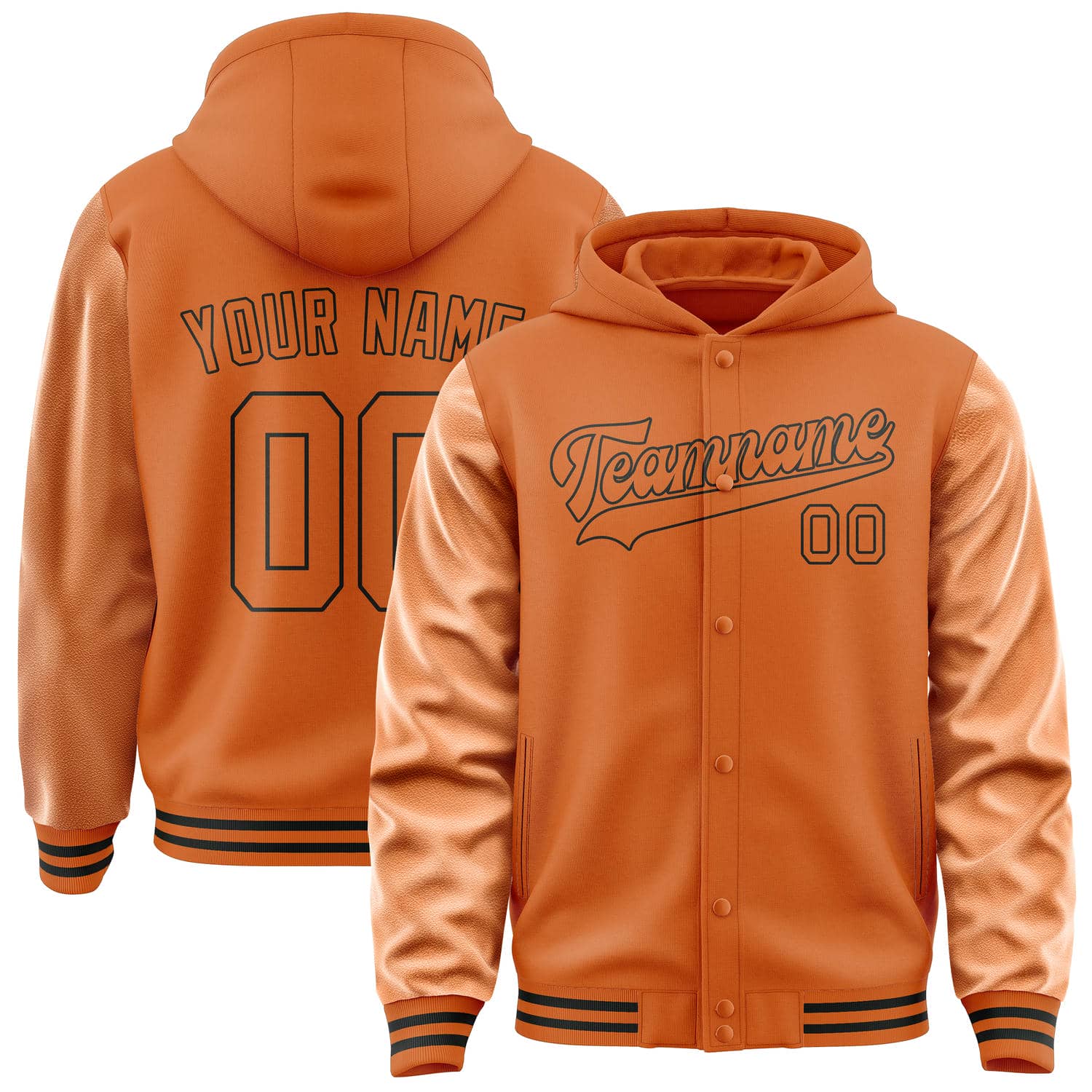 Maßgeschneidertes Orange Orange Jacke