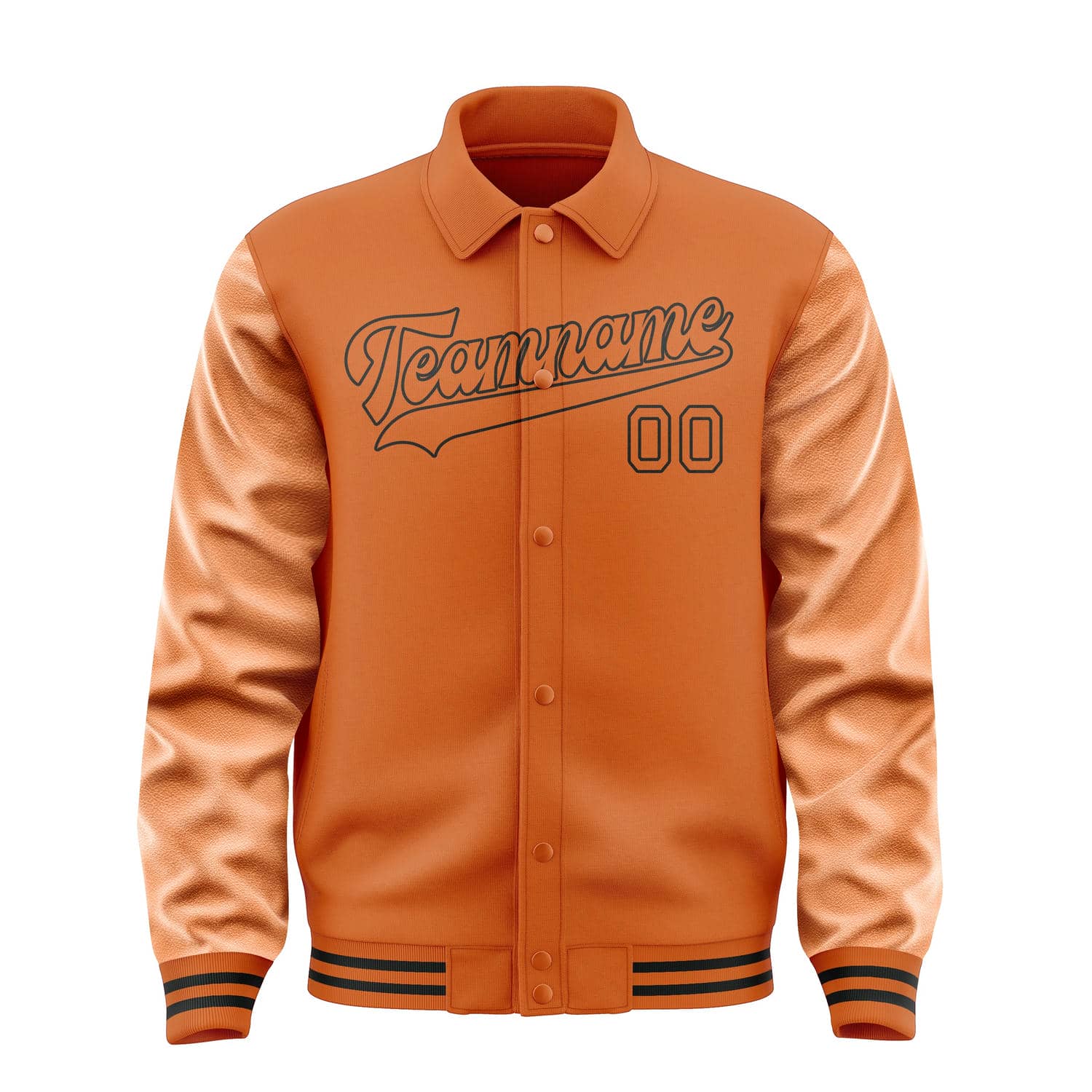 Maßgeschneidertes Orange Orange Jacke
