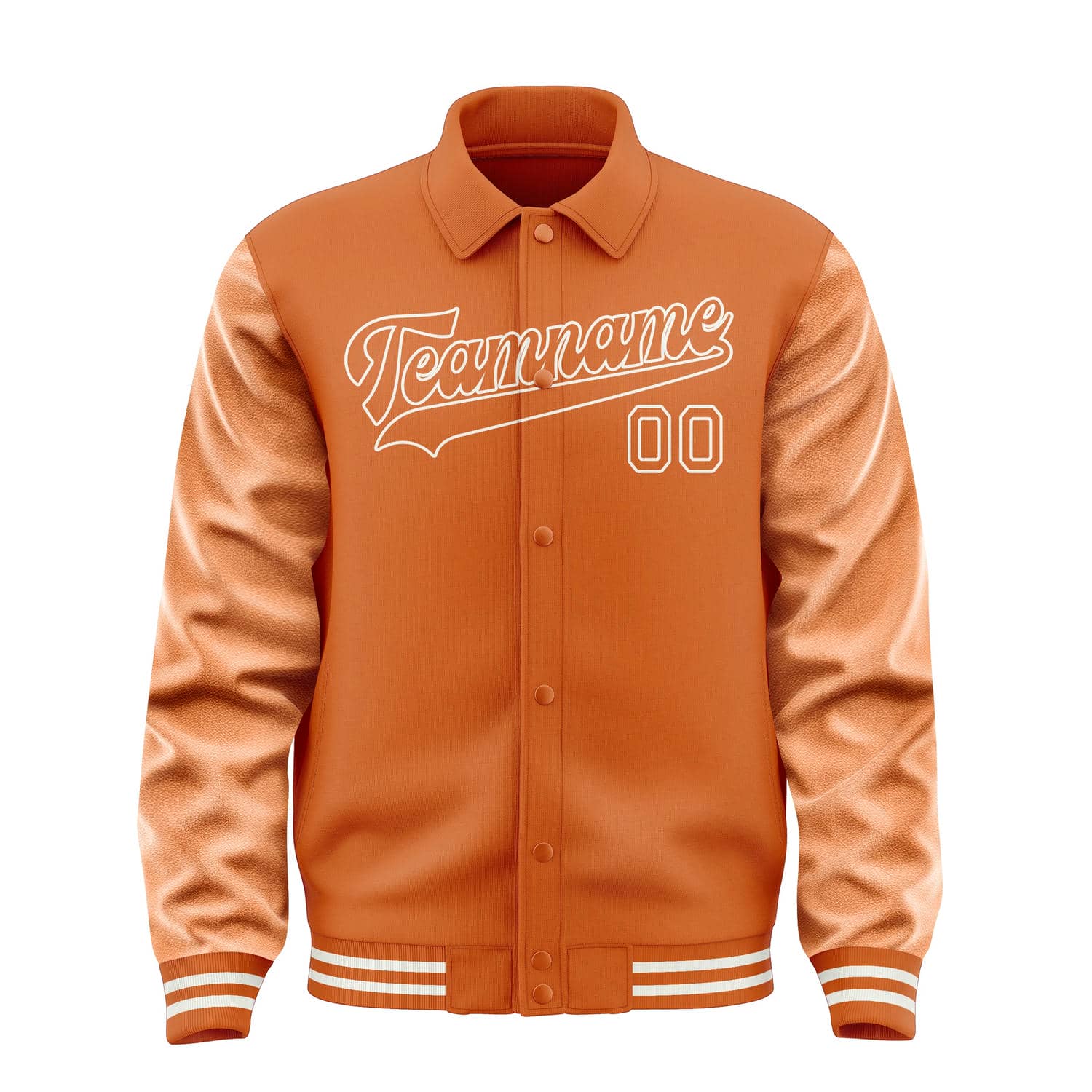 Maßgeschneidertes Orange Orange Jacke