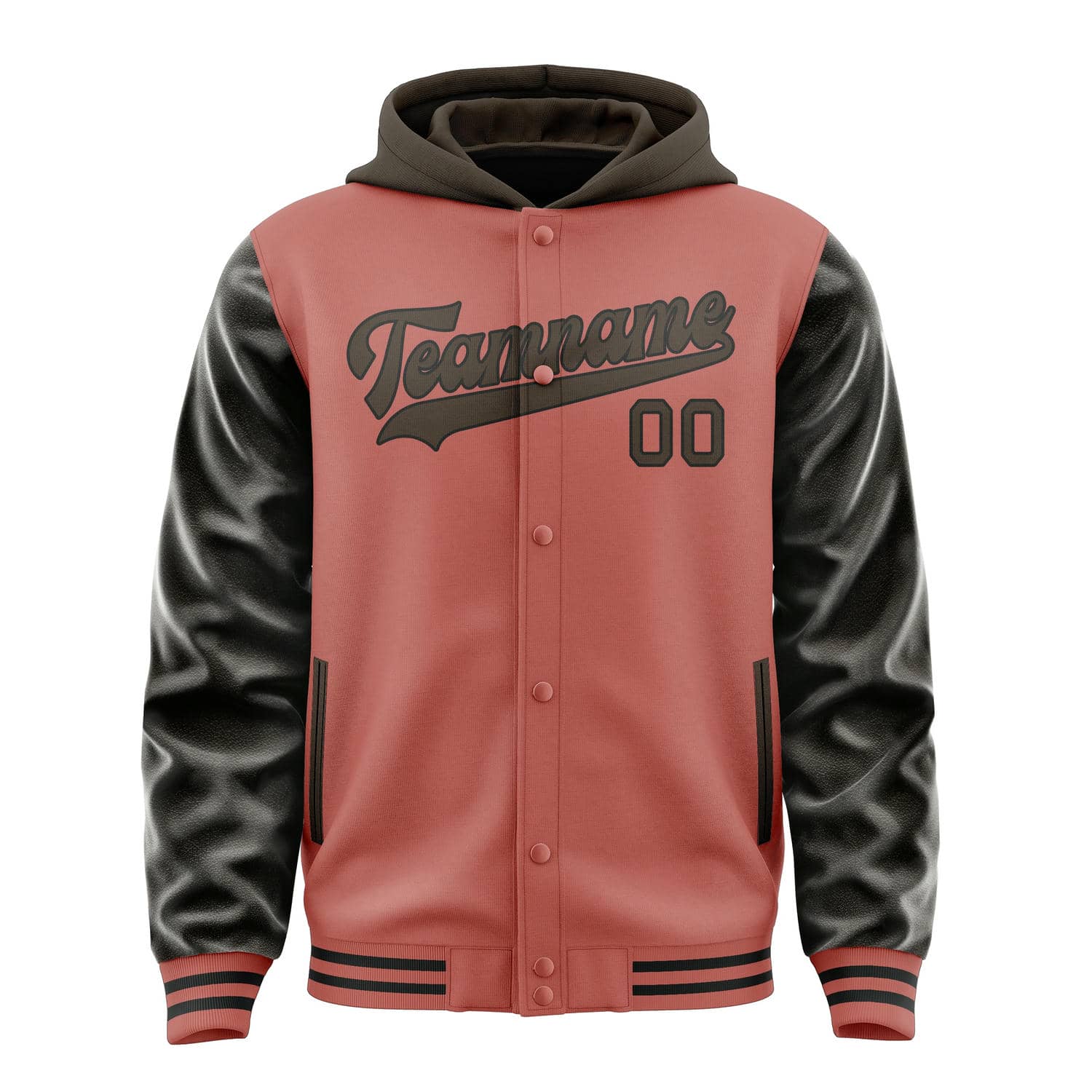 Maßgeschneidertes Kupferrose Braun Jacke