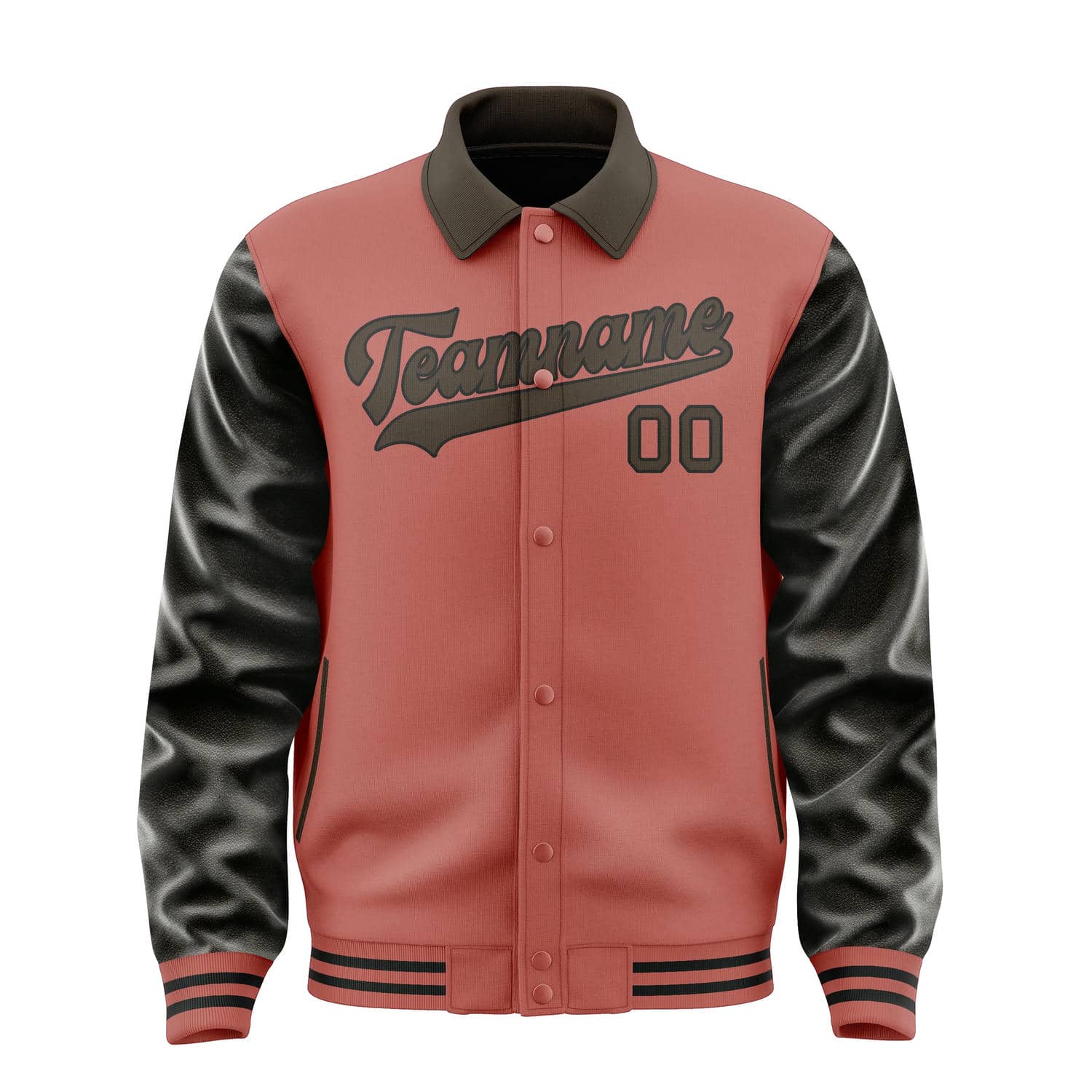 Maßgeschneidertes Kupferrose Braun Jacke