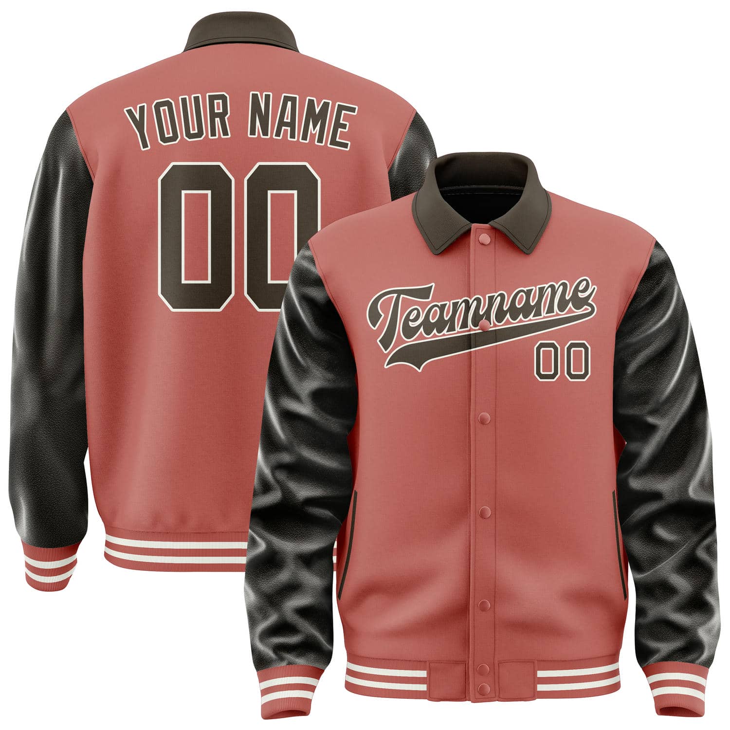 Maßgeschneidertes Kupferrose Braun Jacke JA292901291818010118