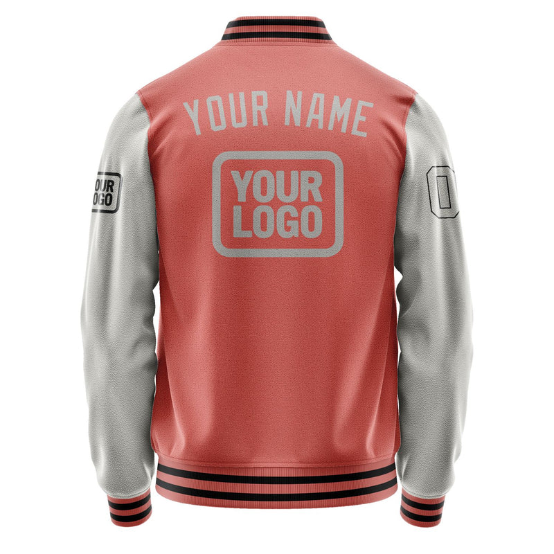 Maßgeschneidertes Kupferrose Grau Jacke JA292904291717040417