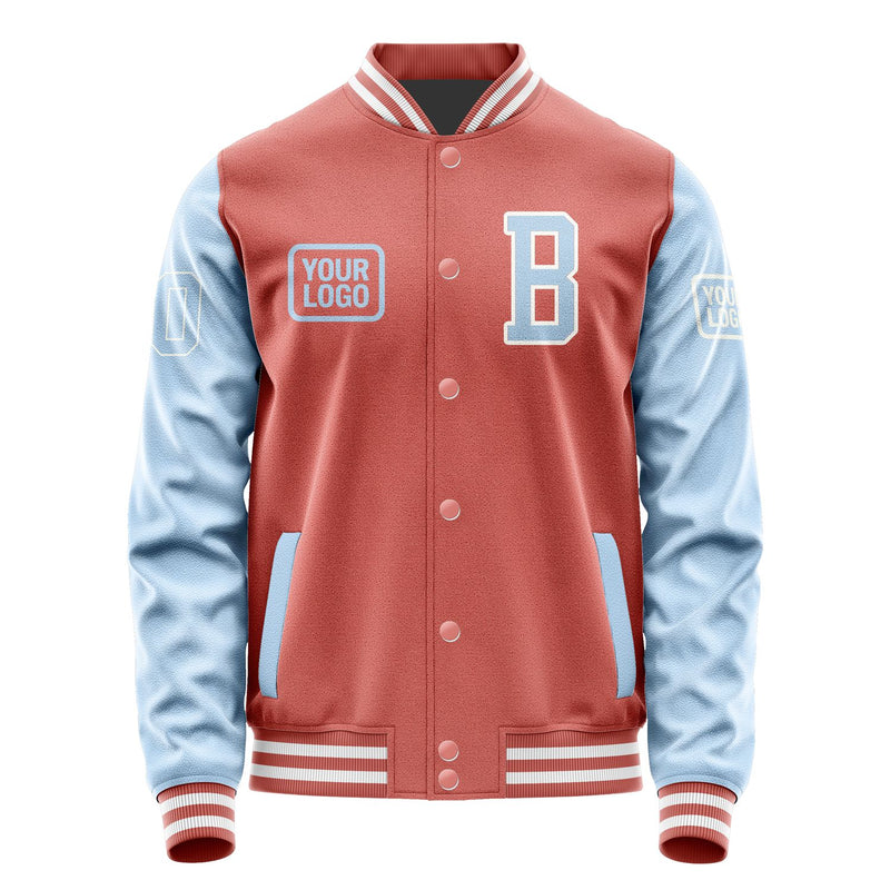 Maßgeschneidertes Kupferrose Hellblau Jacke JA292908291818080818