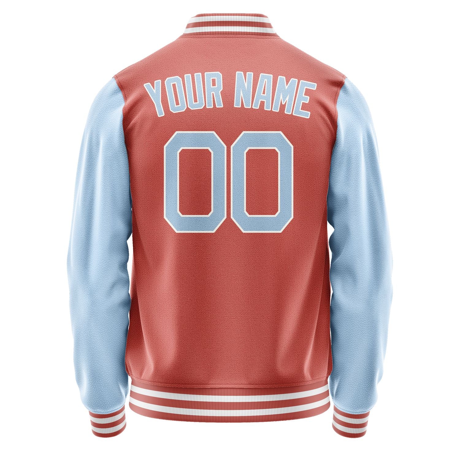 Maßgeschneidertes Kupferrose Hellblau Jacke JA2929082917B21708