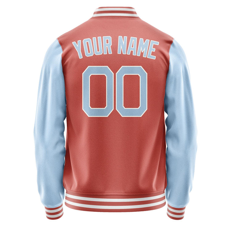 Maßgeschneidertes Kupferrose Hellblau Jacke JA2929082917B21708