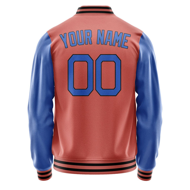 Maßgeschneidertes Kupferrose Hellblau Jacke JA2929082918B21808