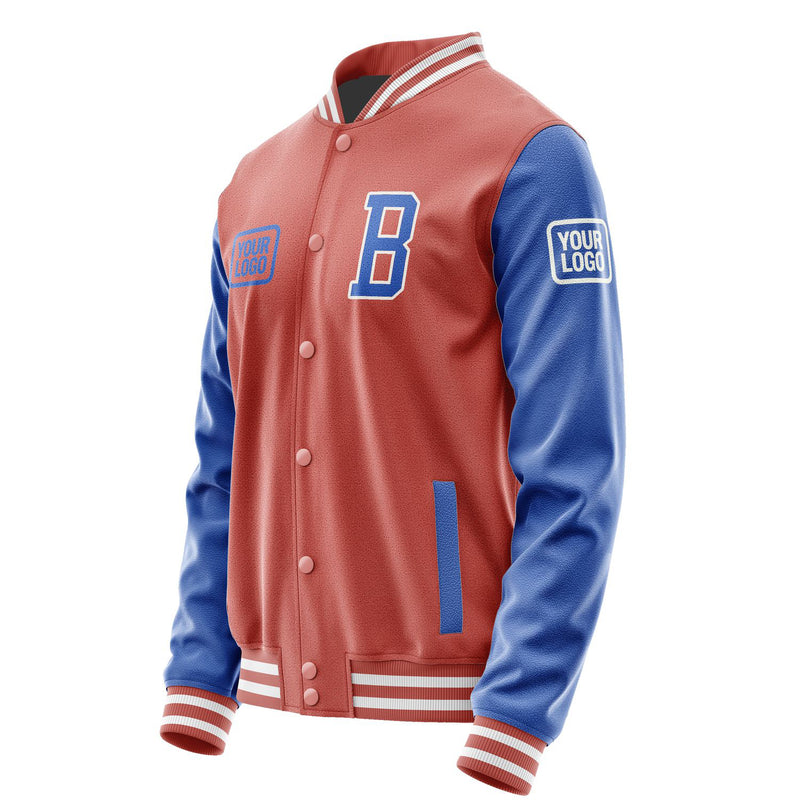 Maßgeschneidertes Kupferrose Himmelblau Jacke JA292909291818090918