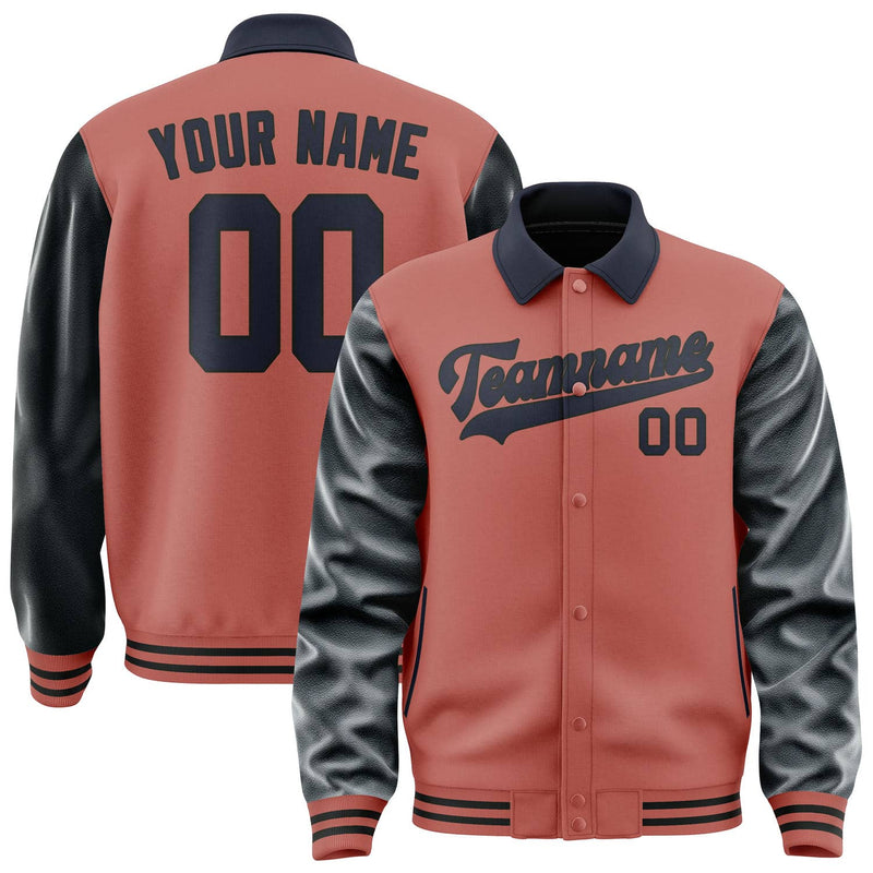 Maßgeschneidertes Kupferrose Stahlblau Jacke JA292911291717111117