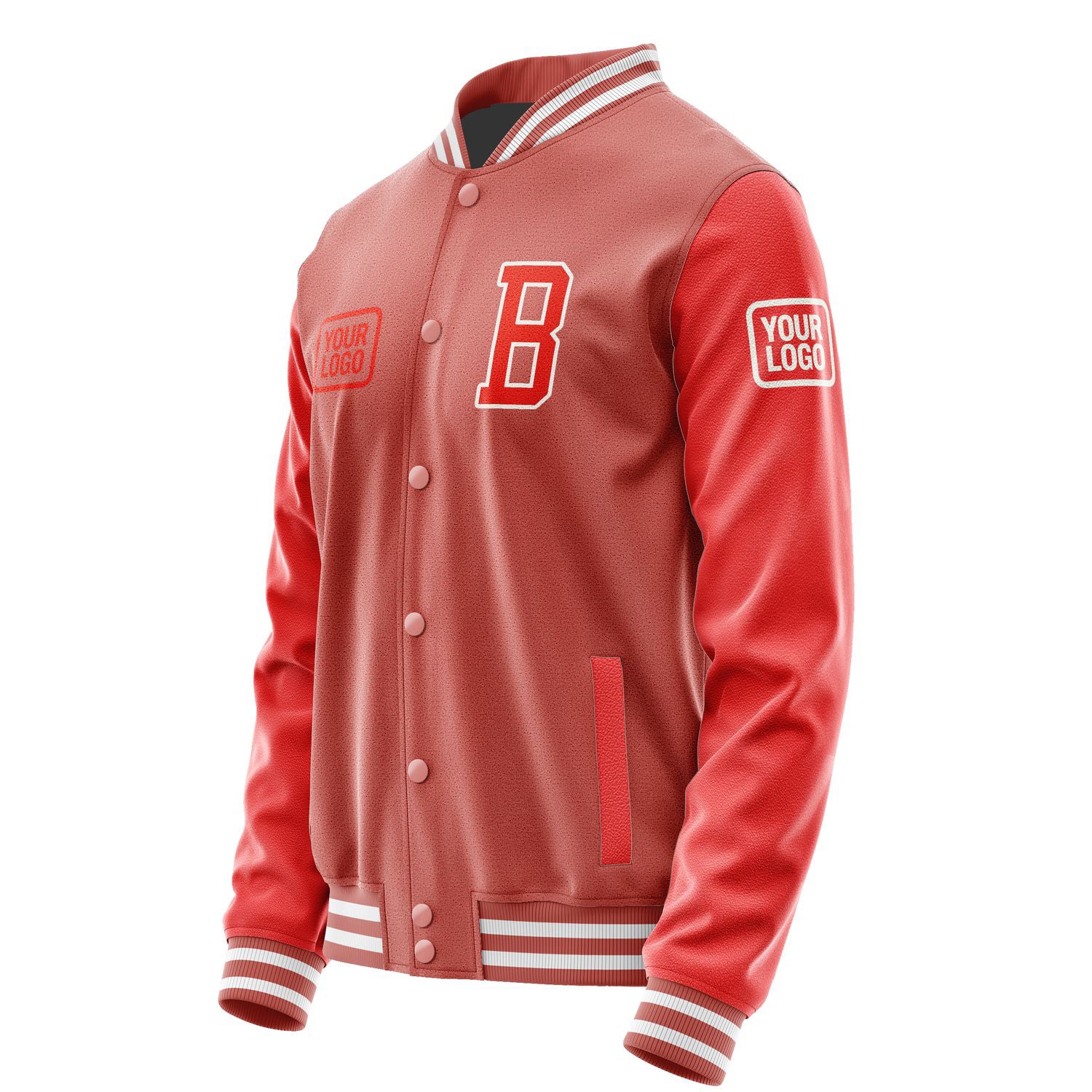 Maßgeschneidertes Kupferrose Orangerot Jacke JA292912291818121218