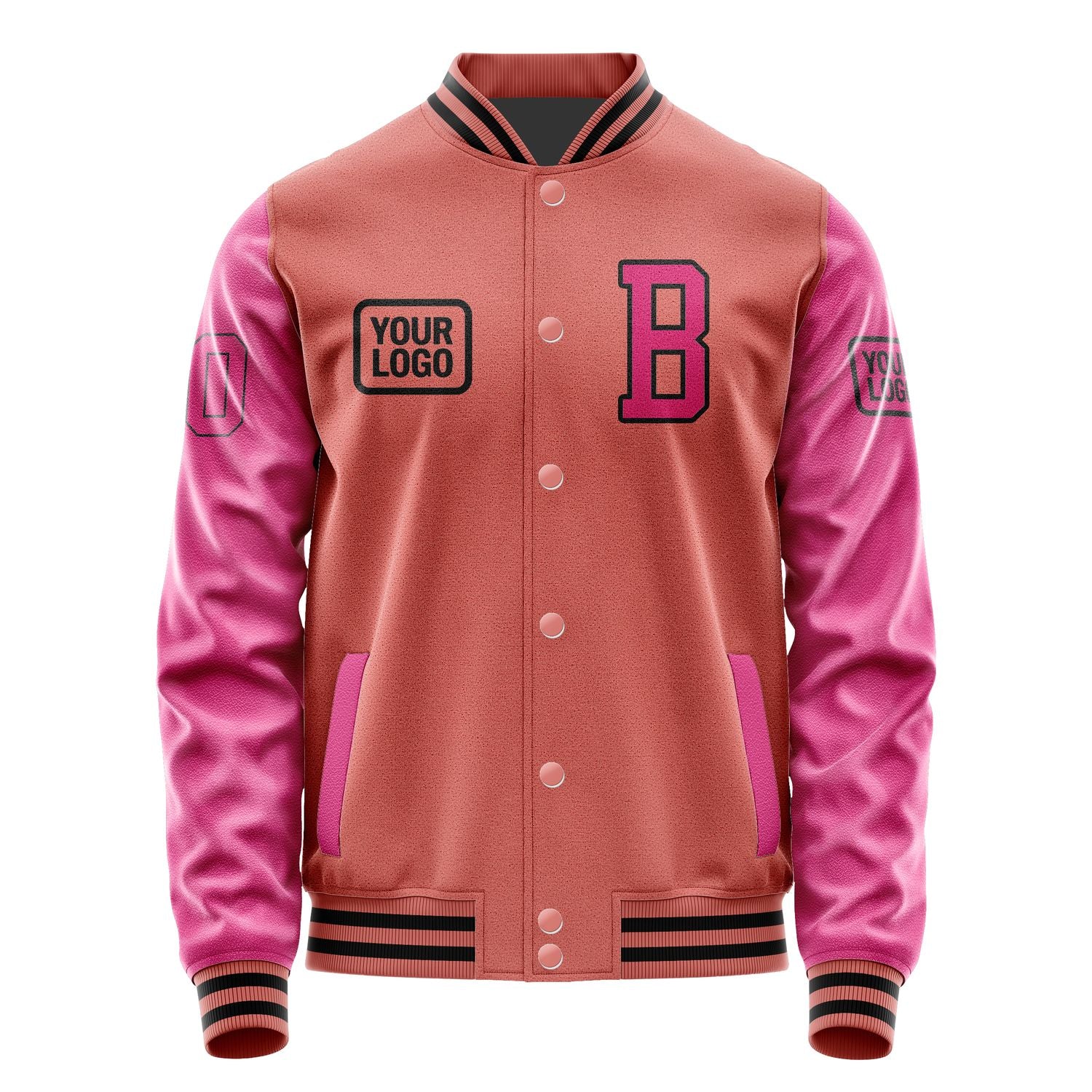 Maßgeschneidertes Kupferrose Rosarot Jacke JA292913291717131317