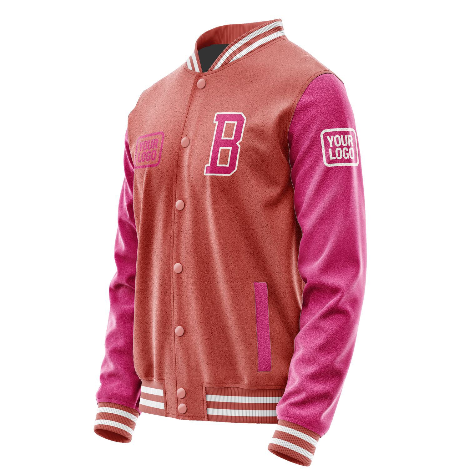 Maßgeschneidertes Kupferrose Rosarot Jacke JA292913291818131318