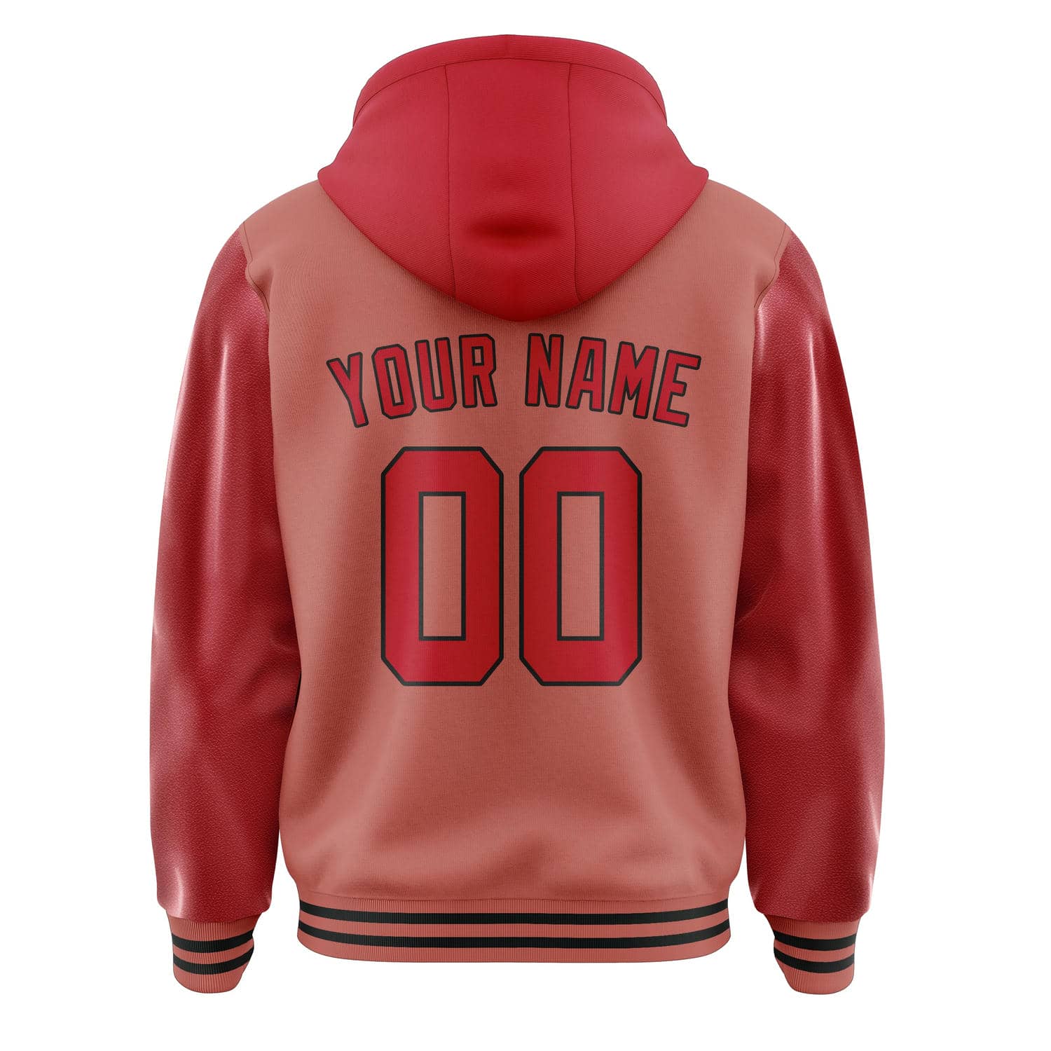 Maßgeschneidertes Kupferrose Rot Jacke
