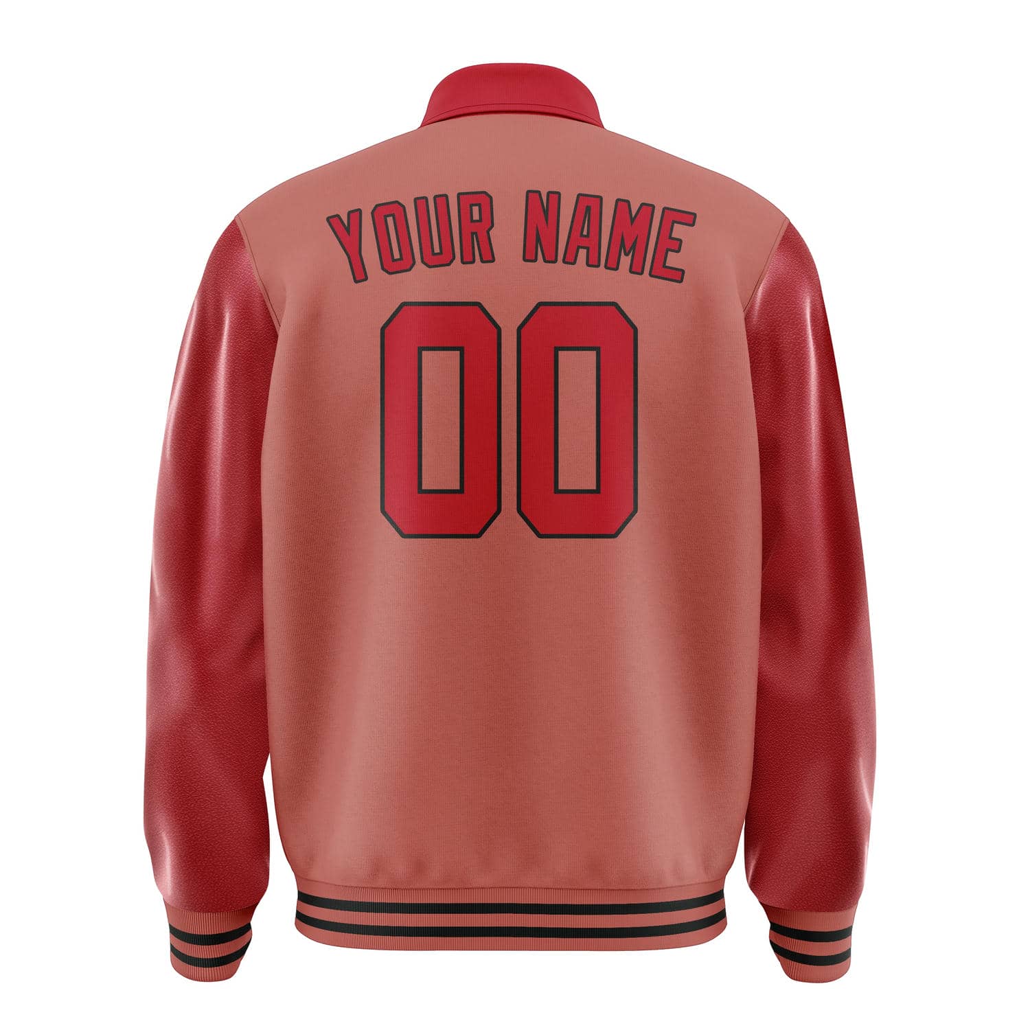 Maßgeschneidertes Kupferrose Rot Jacke