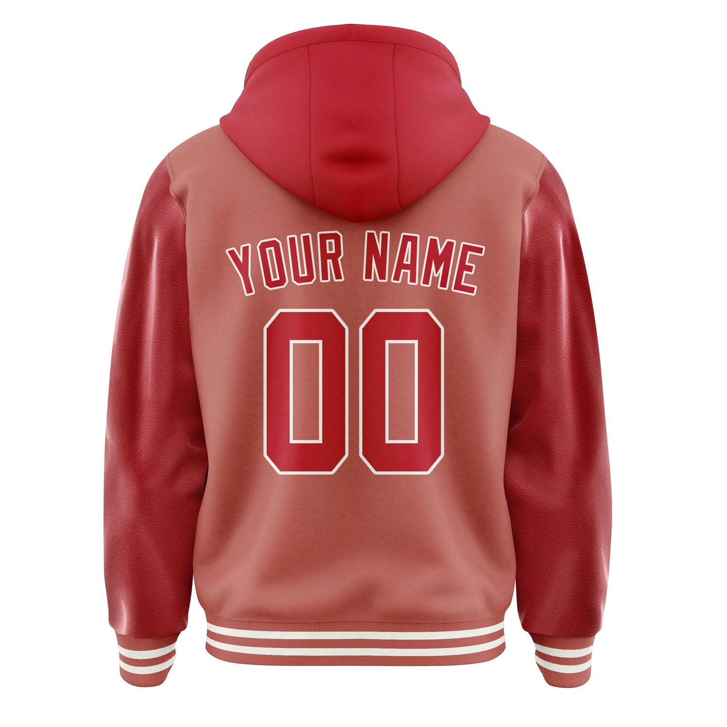 Maßgeschneidertes Kupferrose Rot Jacke