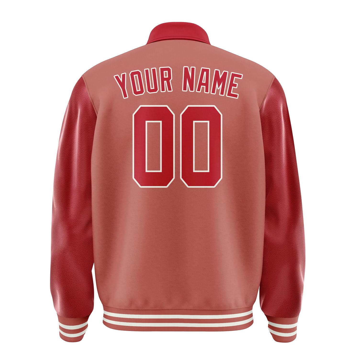 Maßgeschneidertes Kupferrose Rot Jacke