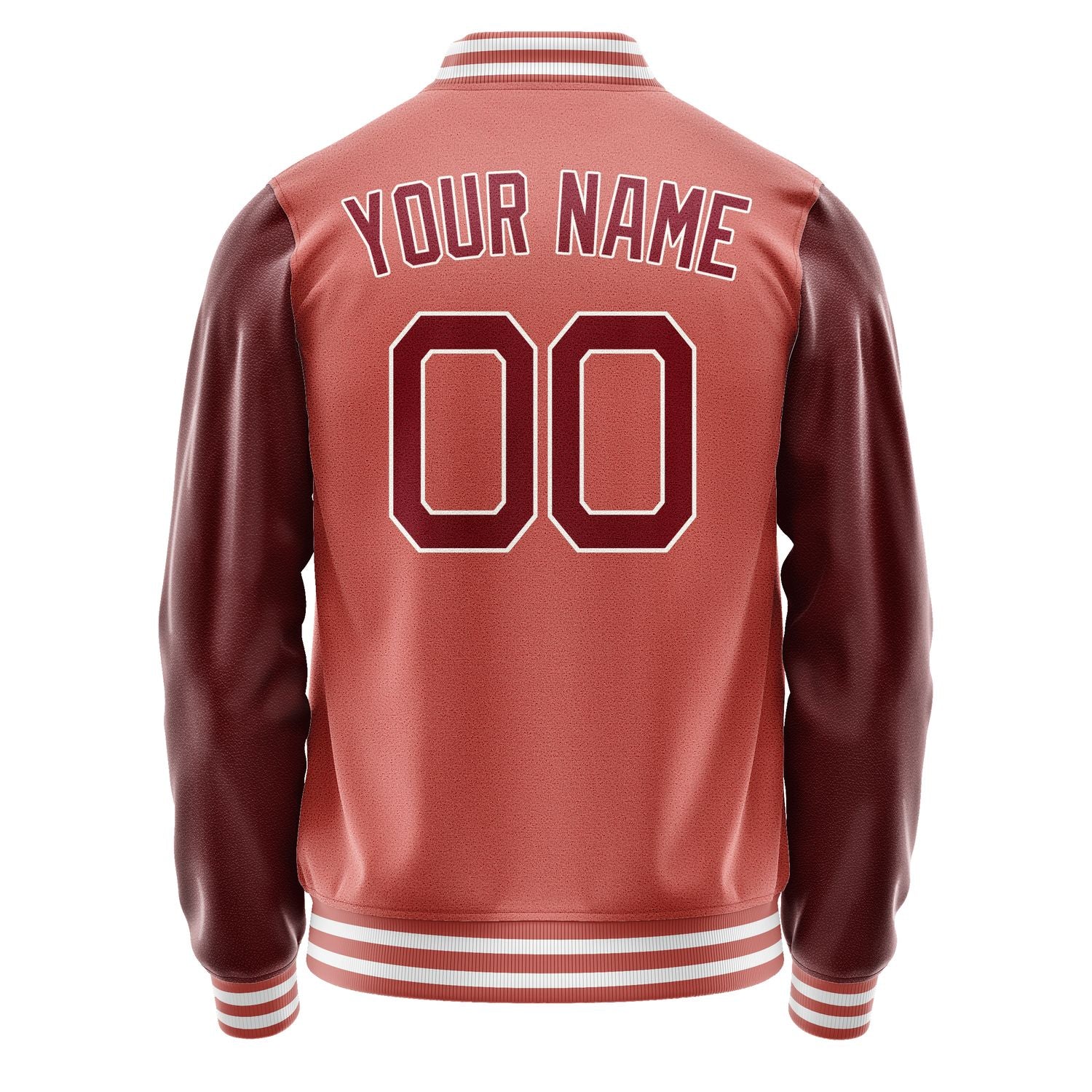 Maßgeschneidertes Kupferrose Karmesinrot Jacke JA2929152917B21715
