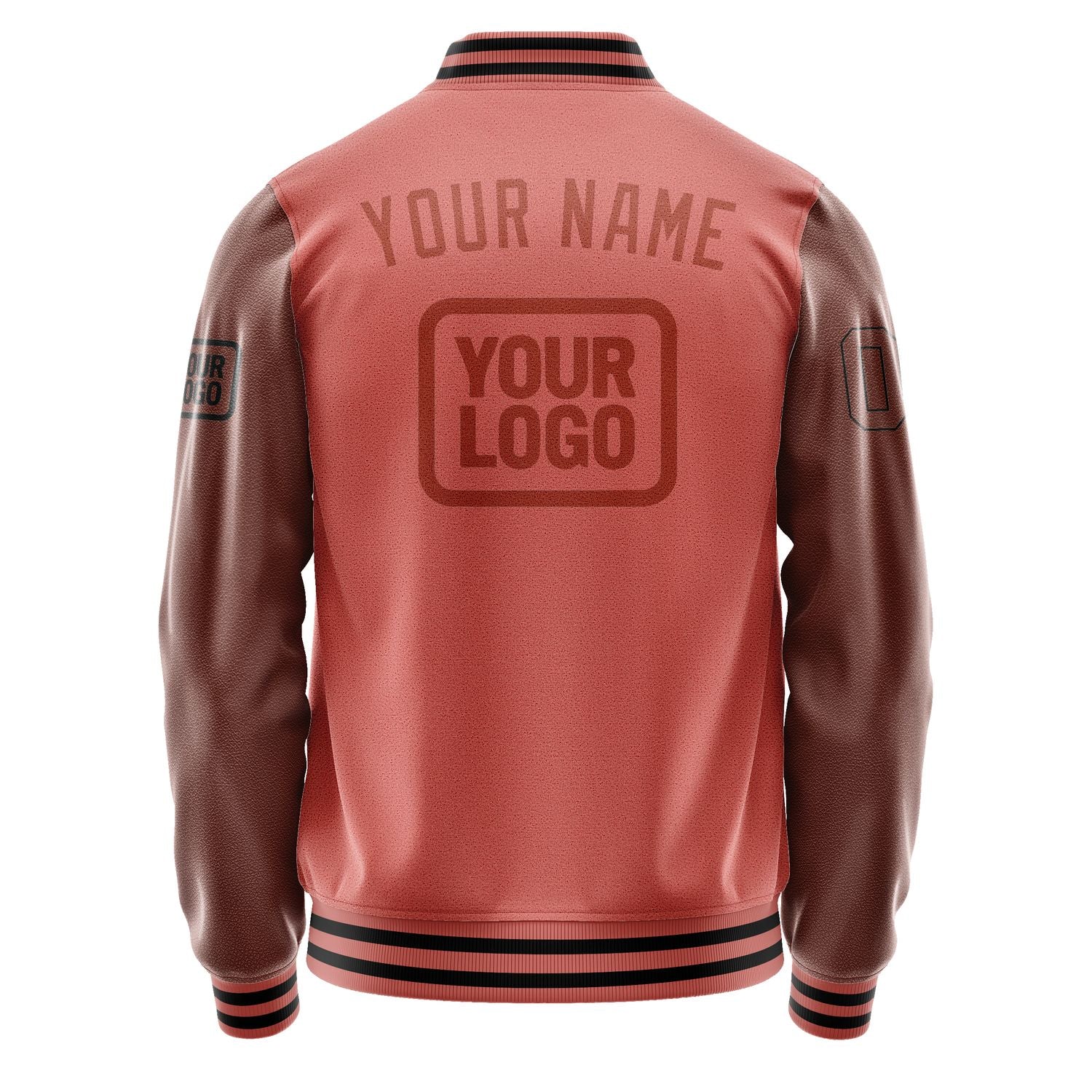Maßgeschneidertes Kupferrose Korallenrot Jacke JA292916291717161617