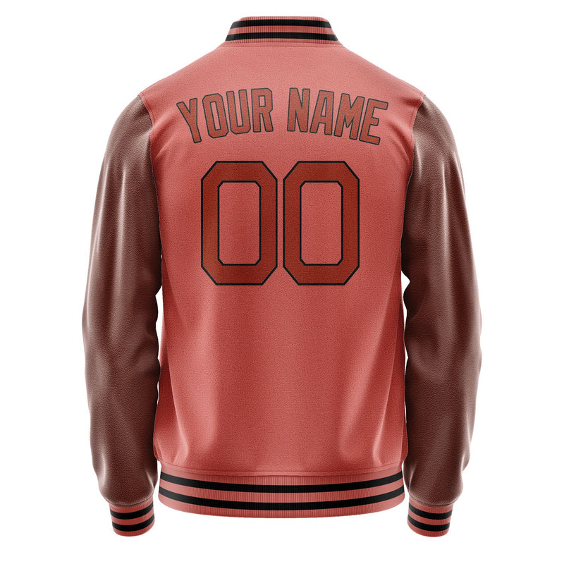 Maßgeschneidertes Kupferrose Karmesinrot Jacke JA2929152918B21815