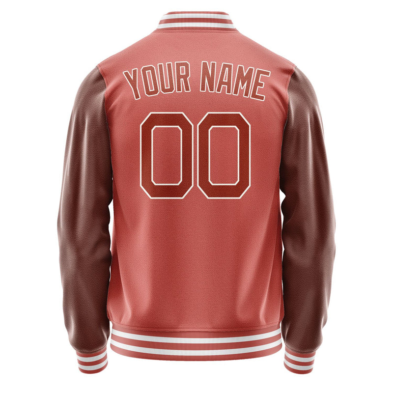 Maßgeschneidertes Kupferrose Korallenrot Jacke JA2929162917B21716