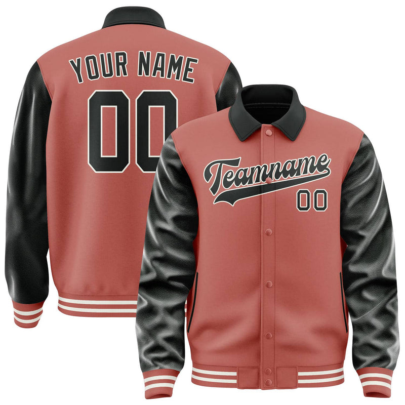 Maßgeschneidertes Kupferrose Schwarz Jacke JA292917291818171718