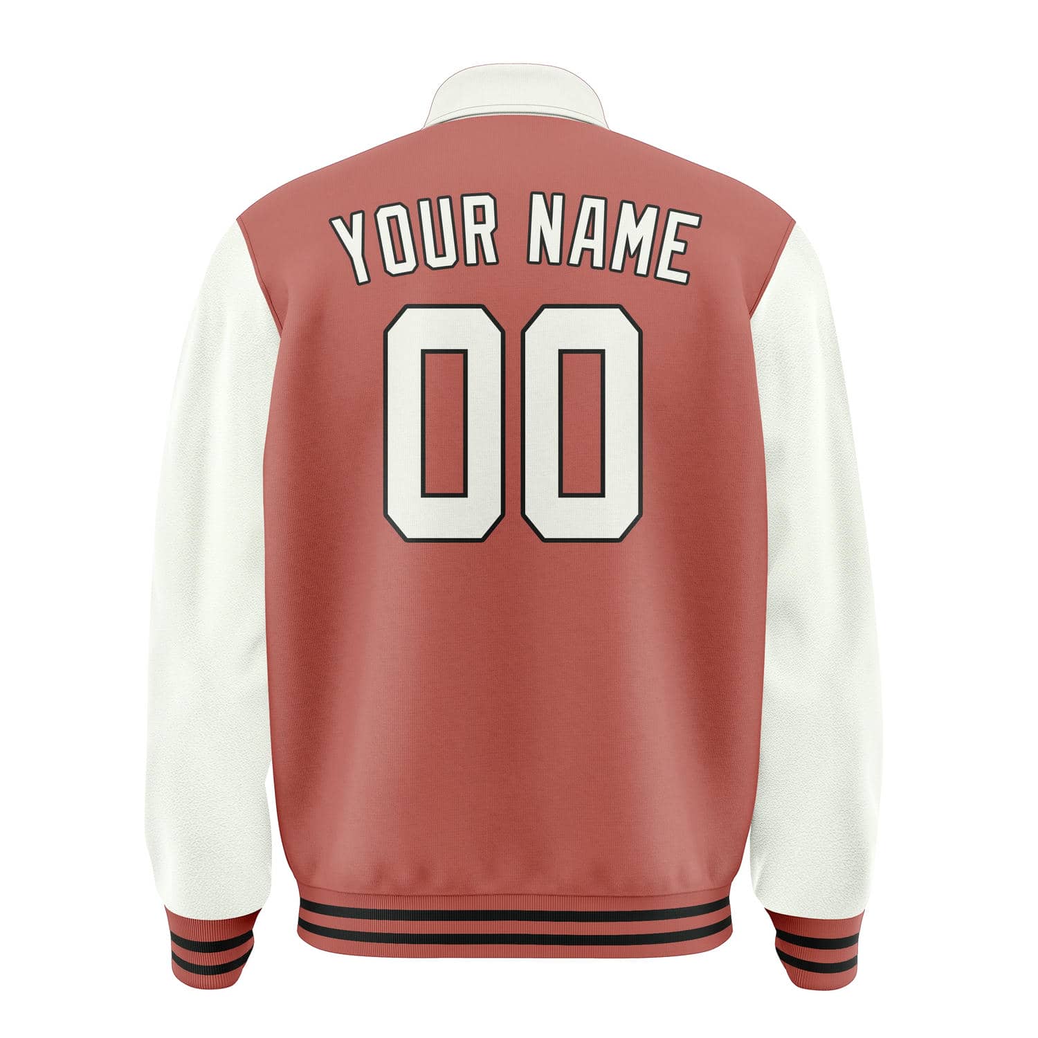 Maßgeschneidertes Kupferrose Weiß Jacke